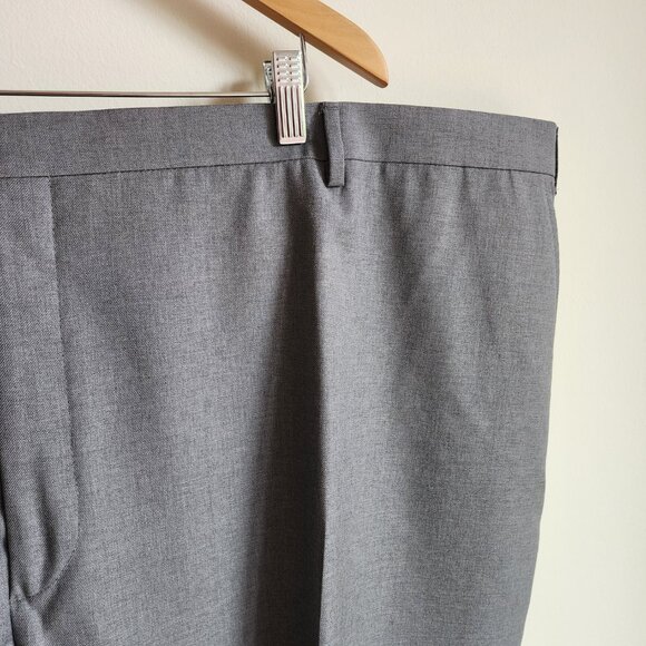 54 Waist Dress Pants Gray Short Jos A Bank 1905 Pant Wool New Nwt Size Man Light - Picture 10 of 17